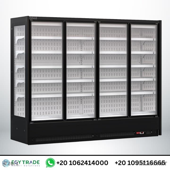 ثلاجات عرض من إيجي تريد – حل مثالي لتجهيزات السوبر ماركت ❄️🛒