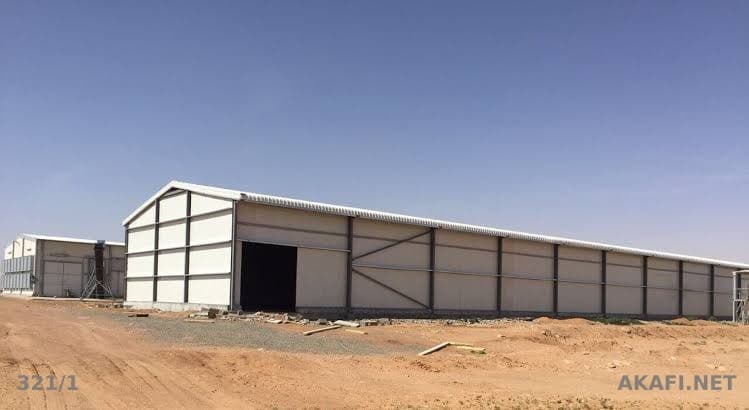 مطلوب هناجر مستخدمة في أي مكان بالمملكة العربية السعودية